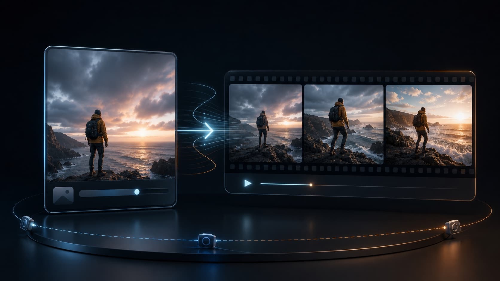 De AI-afbeelding-naar-videogenerator zet statische beelden om in filmframes
